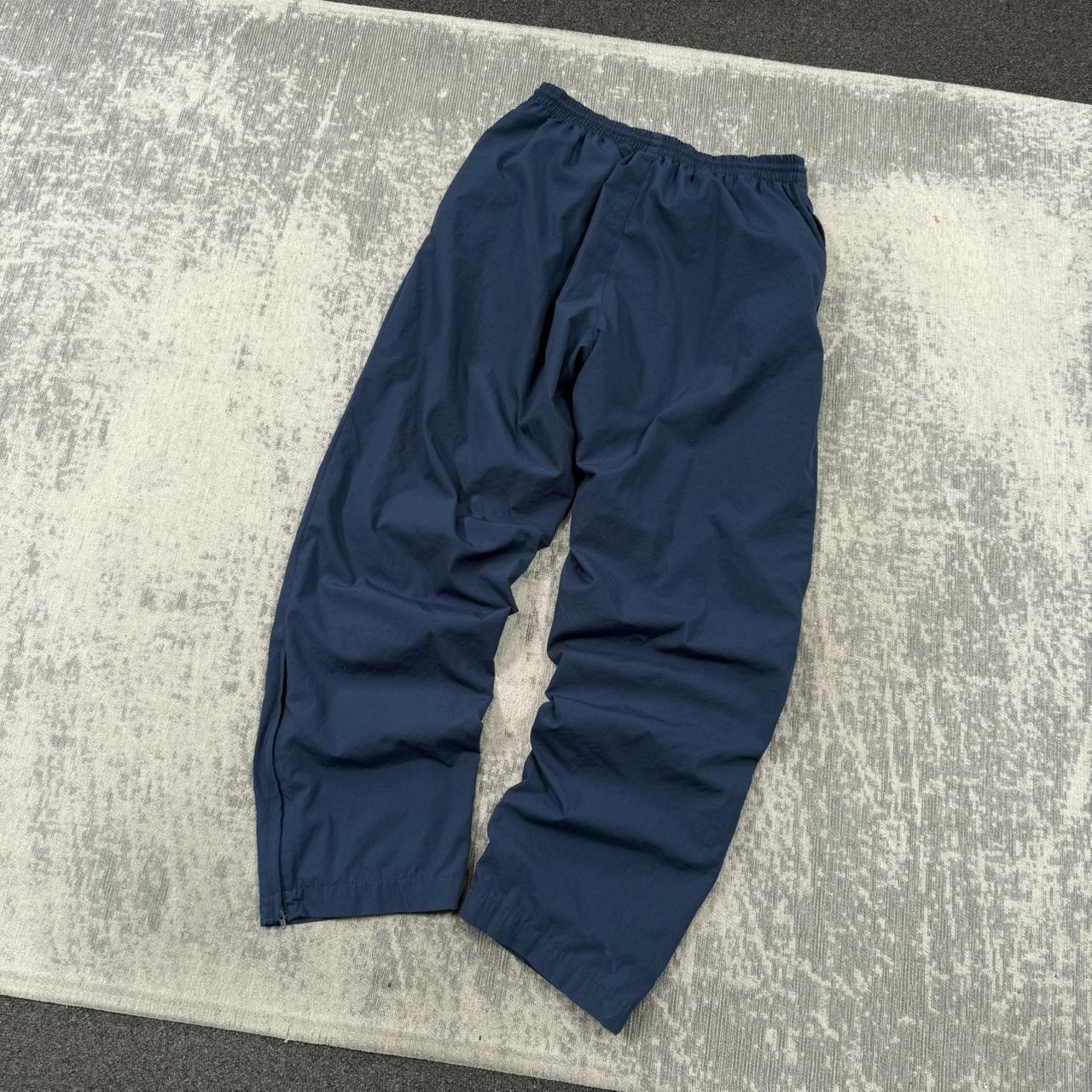 Vintage 90s Lotto Baggy Tracksuit Bottoms Blue (L)