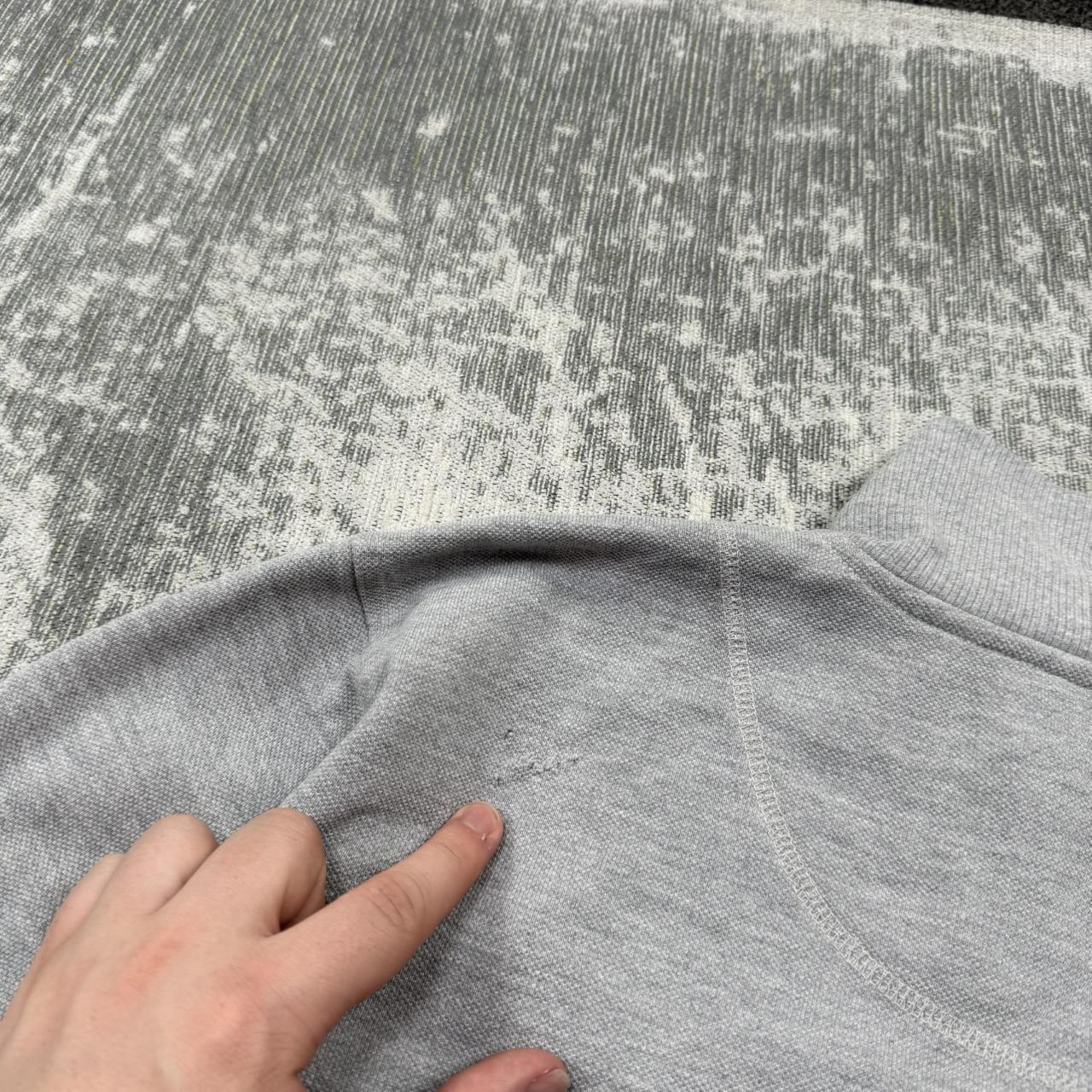 Vintage 00s Reebok Quarter Zip Sweatshirt Grey (M)