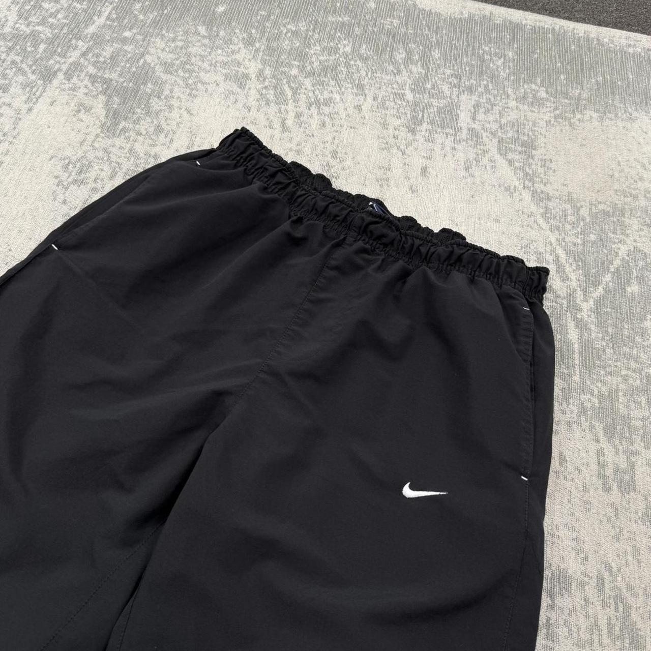 Vintage Y2K Nike Baggy Tracksuit Bottoms Black (L)