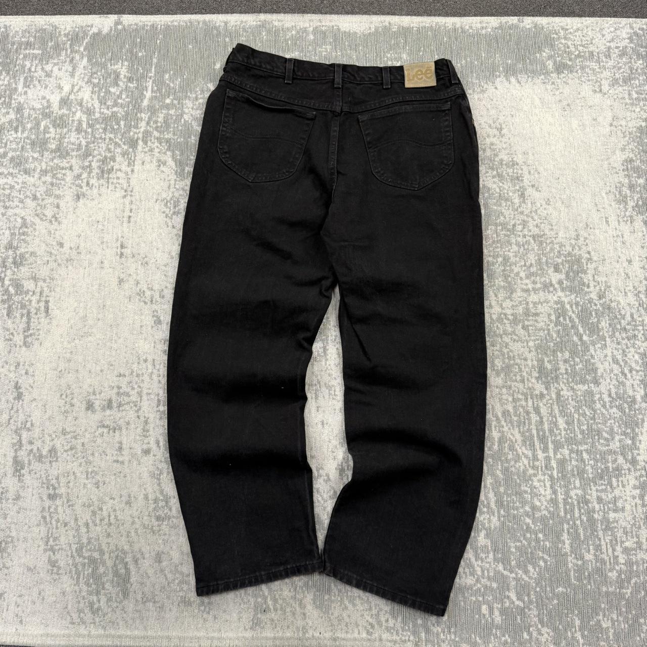 Vintage 00s Lee Relaxed Fit Jeans Black (36x30)