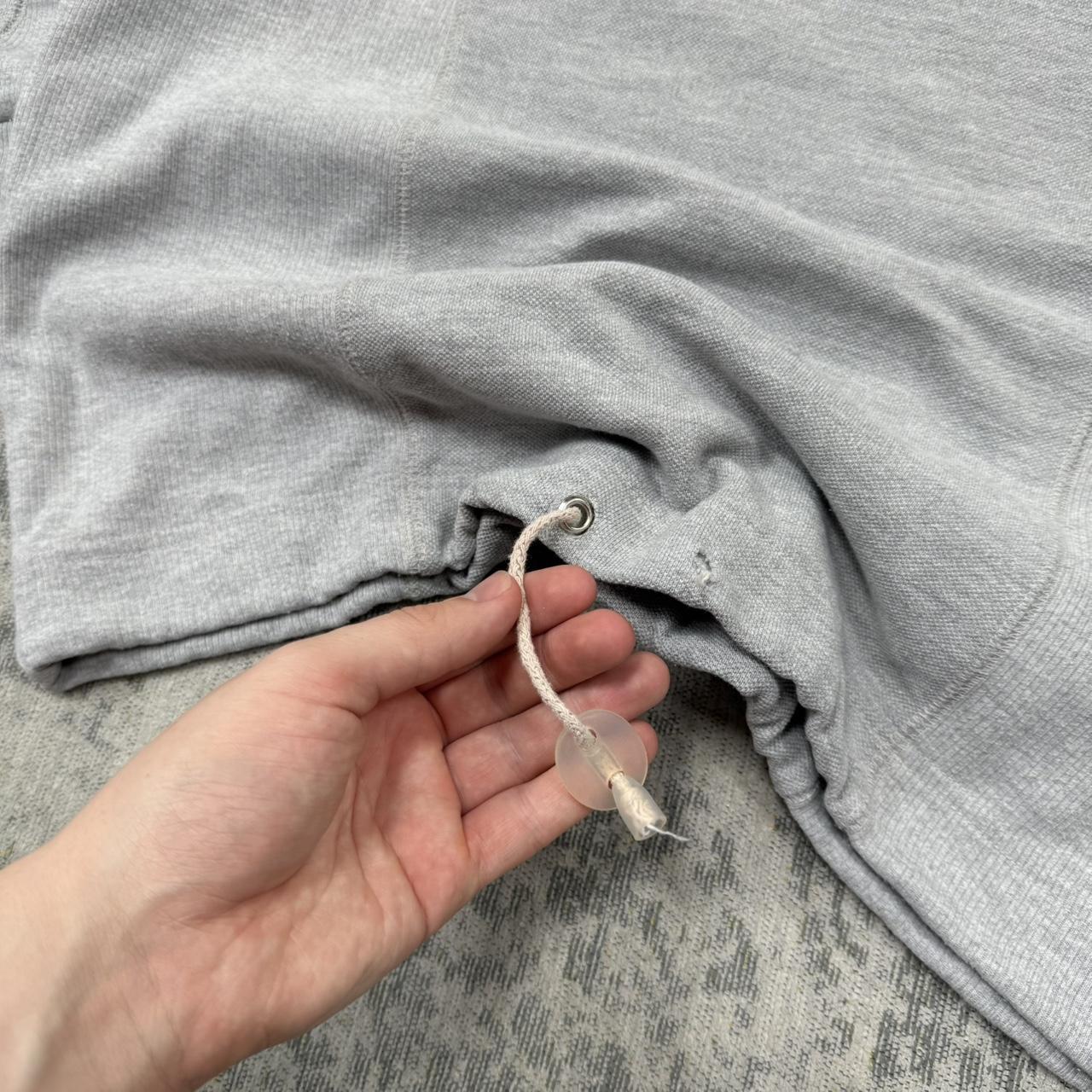 Vintage 00s Reebok Quarter Zip Sweatshirt Grey (M)