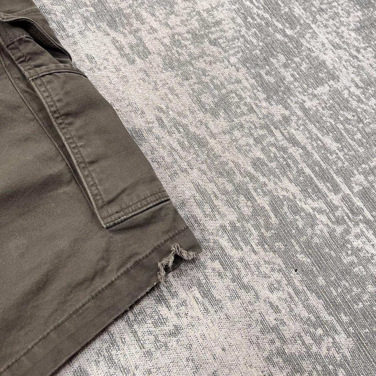Vintage Carhartt Baggy Cargo Jorts Khaki (38)
