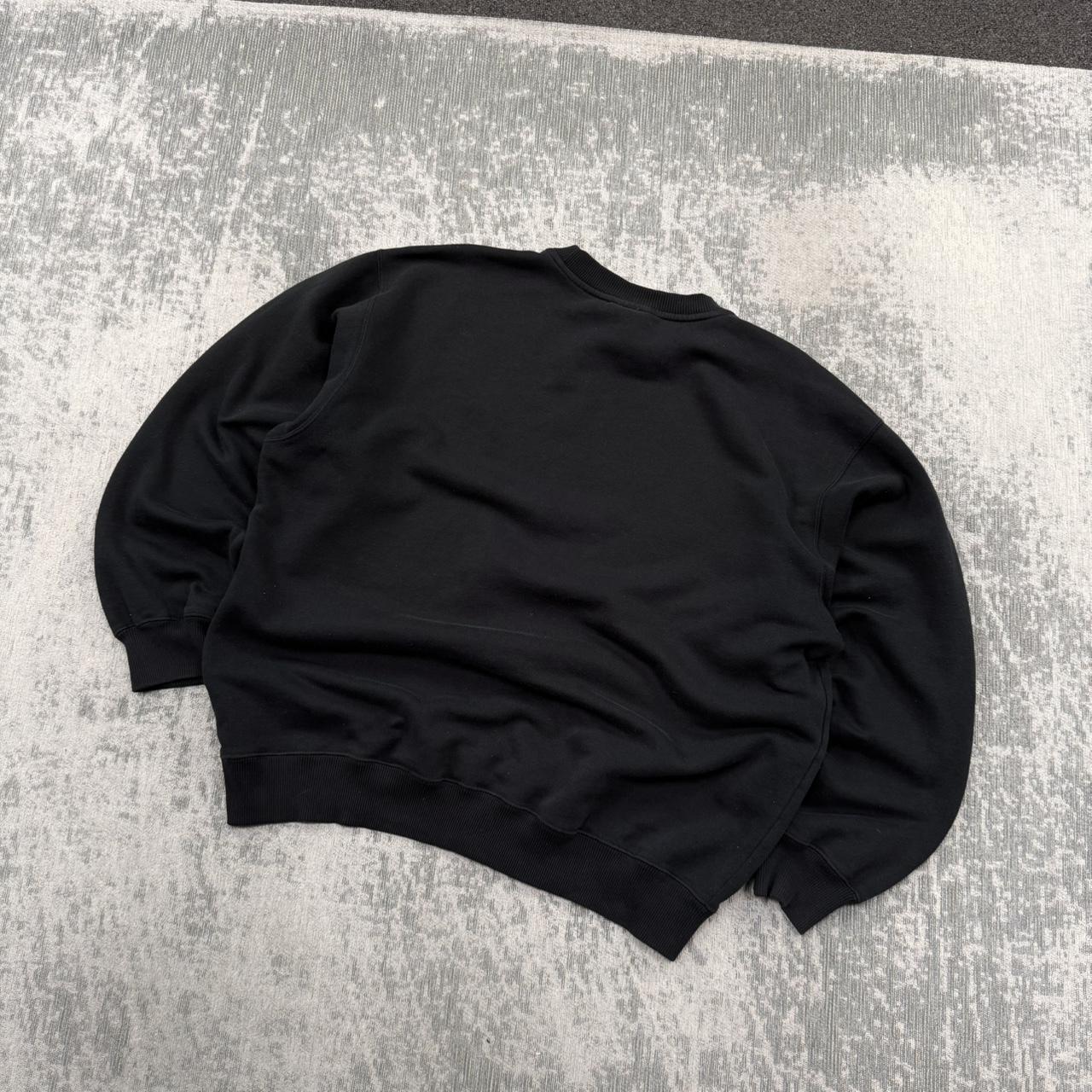Vintage 00s Reebok Small Logo Sweatshirt Black (L)
