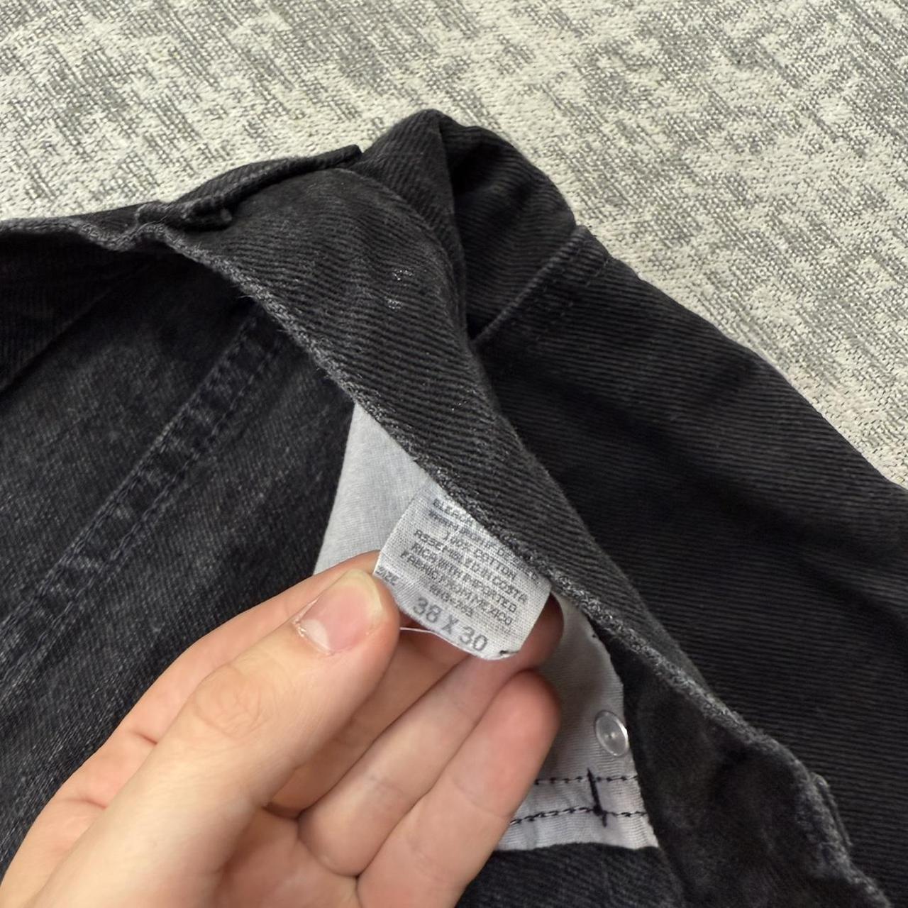 Vintage 00s Lee Relaxed Fit Jeans Black (36x30)