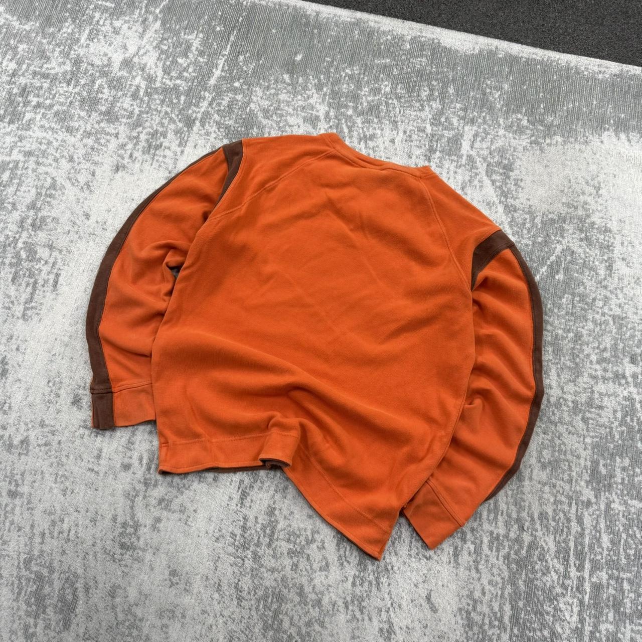 Vintage 00s Nike Graphic Lightweight Sweatshirt Orange (M)