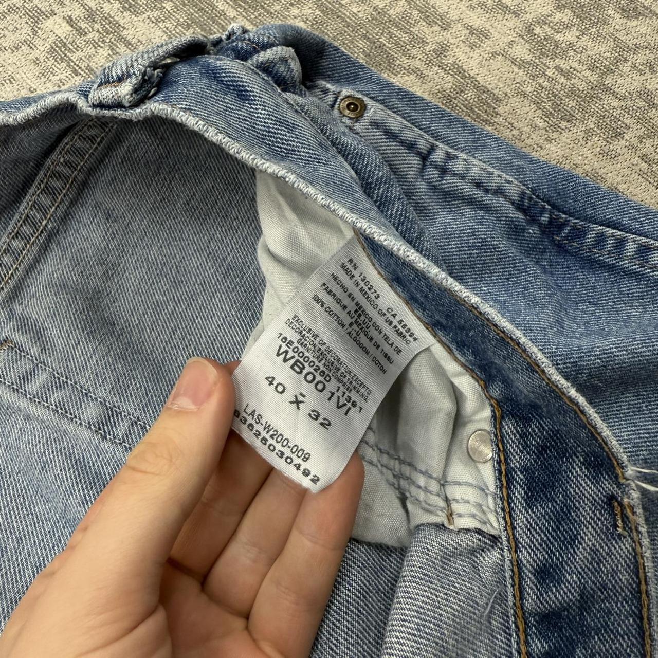 Vintage 00s Wrangler Relaxed Straight Leg Jeans Blue (40x30)