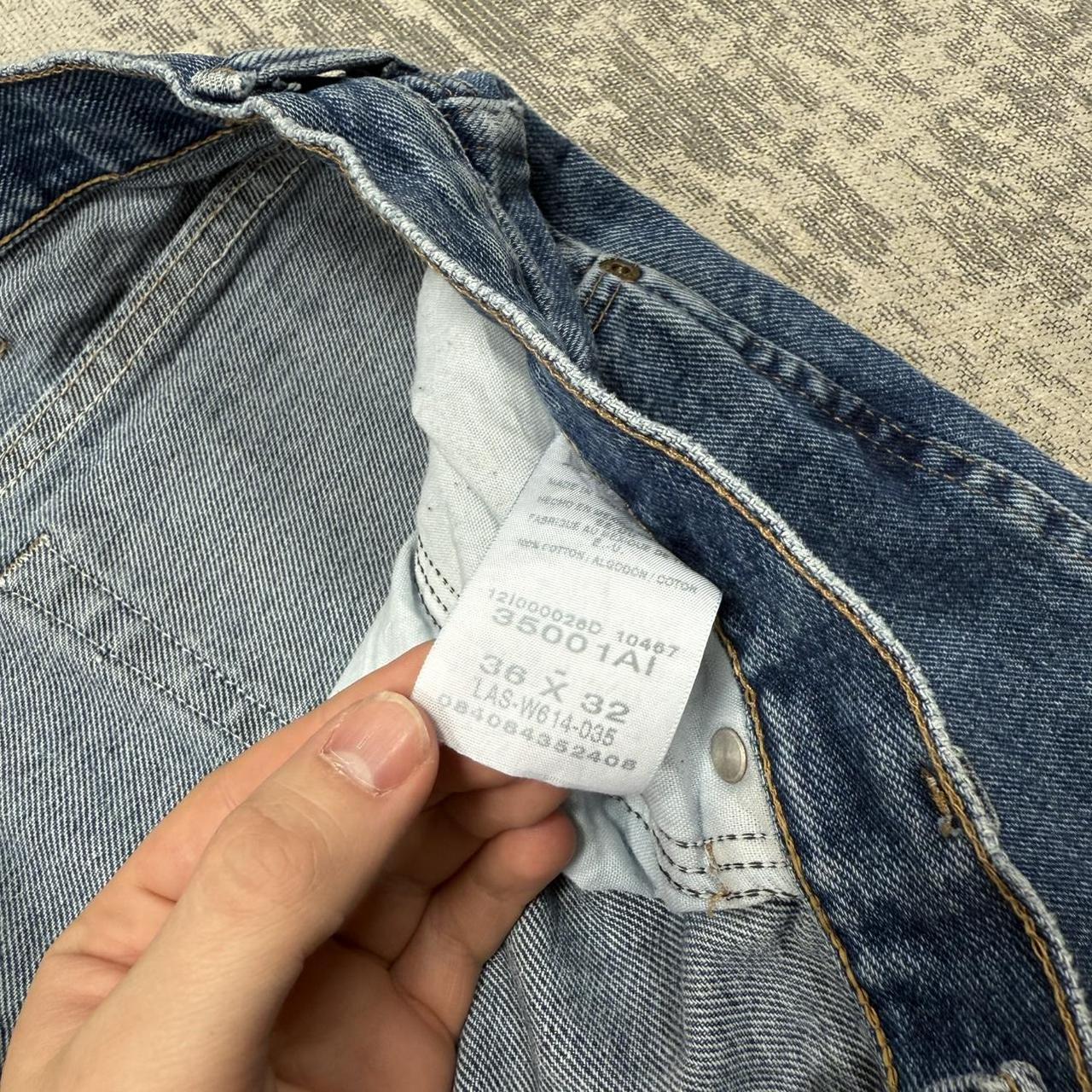 Vintage 00s Wrangler Relaxed Straight Leg Jeans Blue (36x32)