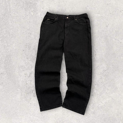 Vintage 00s Lee Relaxed Fit Jeans Black (36x30)