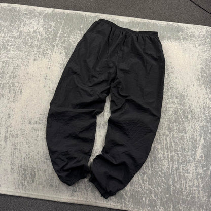 Vintage 00s Reebok Baggy Tracksuit Bottoms Black (XXL)