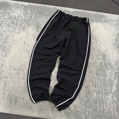 Vintage Y2K Nike Baggy Tracksuit Bottoms Black (L)