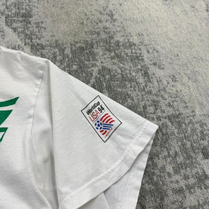 Vintage 1994 World Cup Champions Brazil Graphic T Shirt White (S)