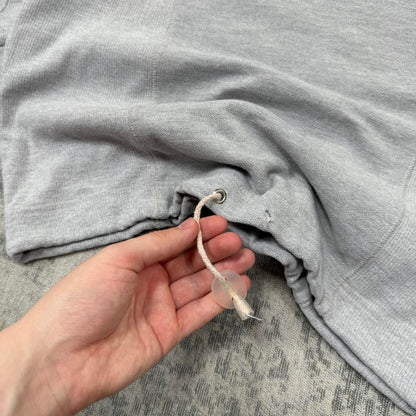 Vintage 00s Reebok Quarter Zip Sweatshirt Grey (M)