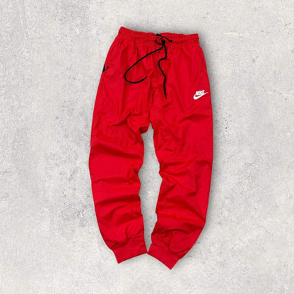 Vintage Y2K Nike Tracksuit Bottoms Red (M)