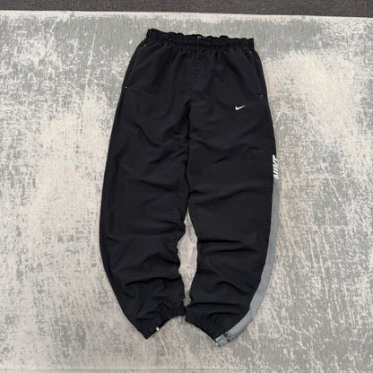 Vintage Y2K Nike Baggy Tracksuit Bottoms Black (L)