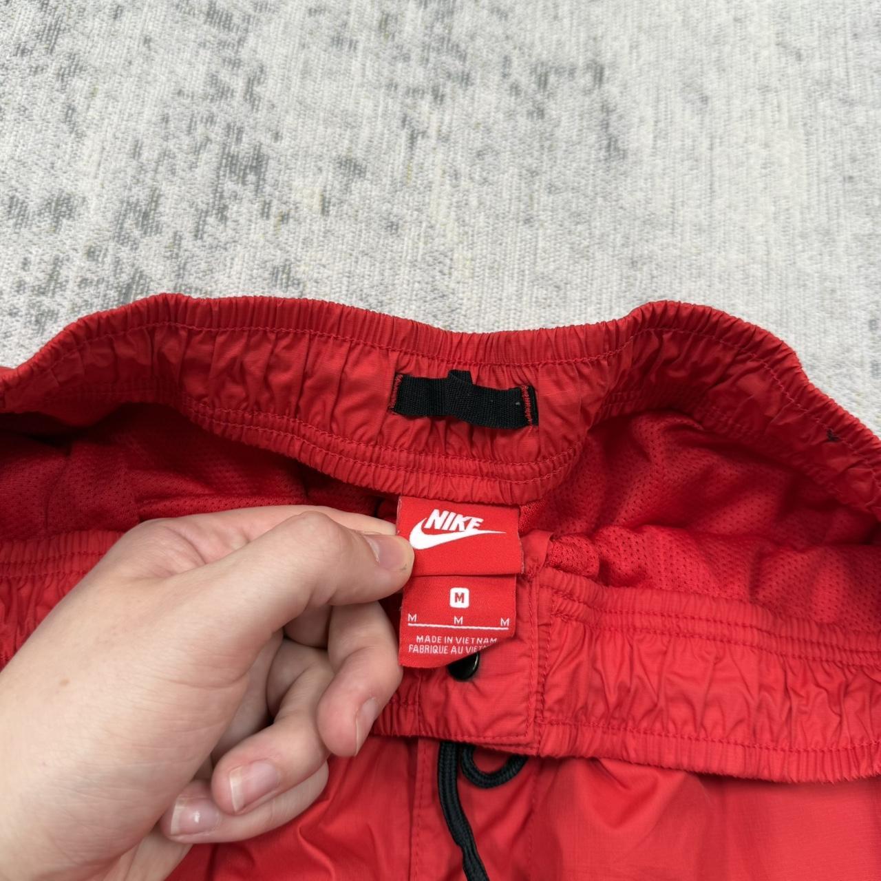 Vintage Y2K Nike Tracksuit Bottoms Red (M)