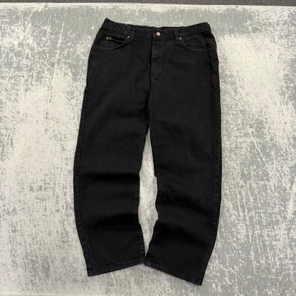 Vintage 00s Lee Relaxed Fit Jeans Black (36x30)