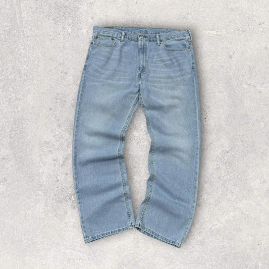 Vintage Levi’s 559 Relaxed Straight Leg Jeans Light Blue (40)