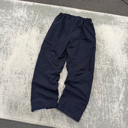 Vintage Y2K Reebok Baggy Tracksuit Bottoms Navy (M)