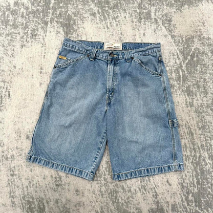 Vintage 00s Levi’s Baggy Carpenter Jorts Blue (34)