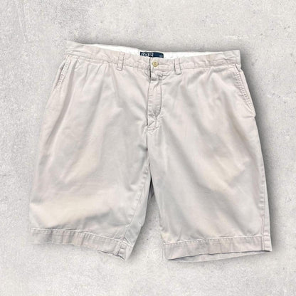 Vintage Ralph Lauren Cotton Shorts Beige (38)