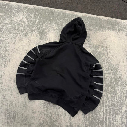 Vintage 00s Nike Air Heavyweight Zip Up Hoodie Black (M)