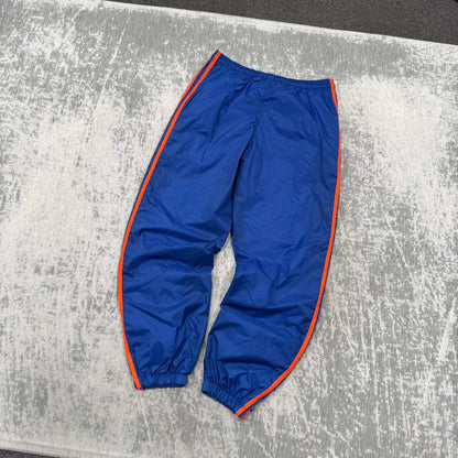 Vintage 90s Adidas Baggy Tracksuit Bottoms Blue (S)