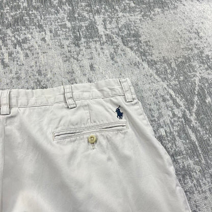 Vintage Ralph Lauren Cotton Shorts Beige (38)