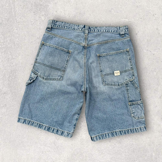 Vintage 00s Levi’s Baggy Carpenter Jorts Blue (34)
