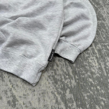 Vintage 90s Reebok Small Logo Sweatshirt Grey (XL)