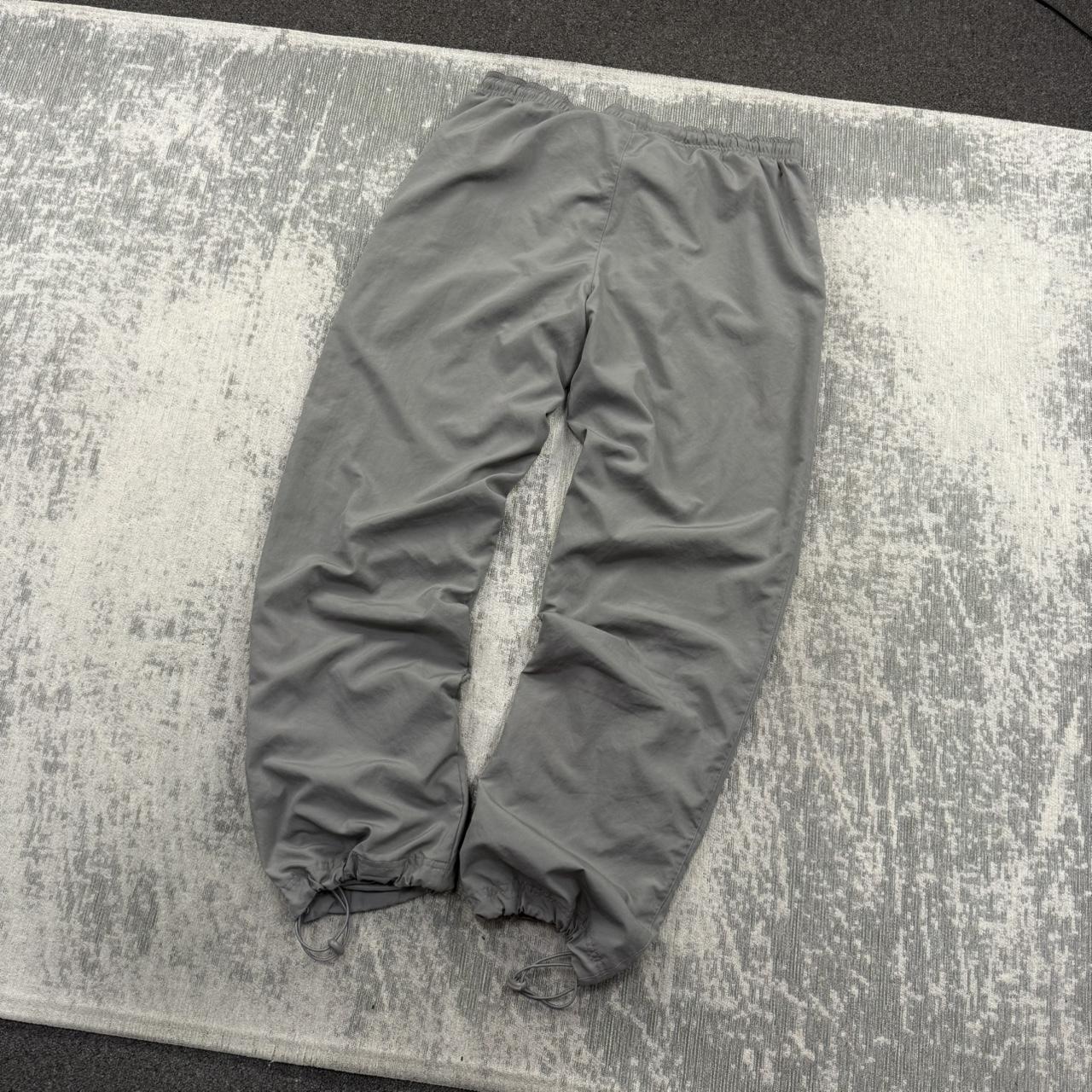 Vintage Y2K Puma Technical Baggy Tracksuit Bottoms Grey (L)